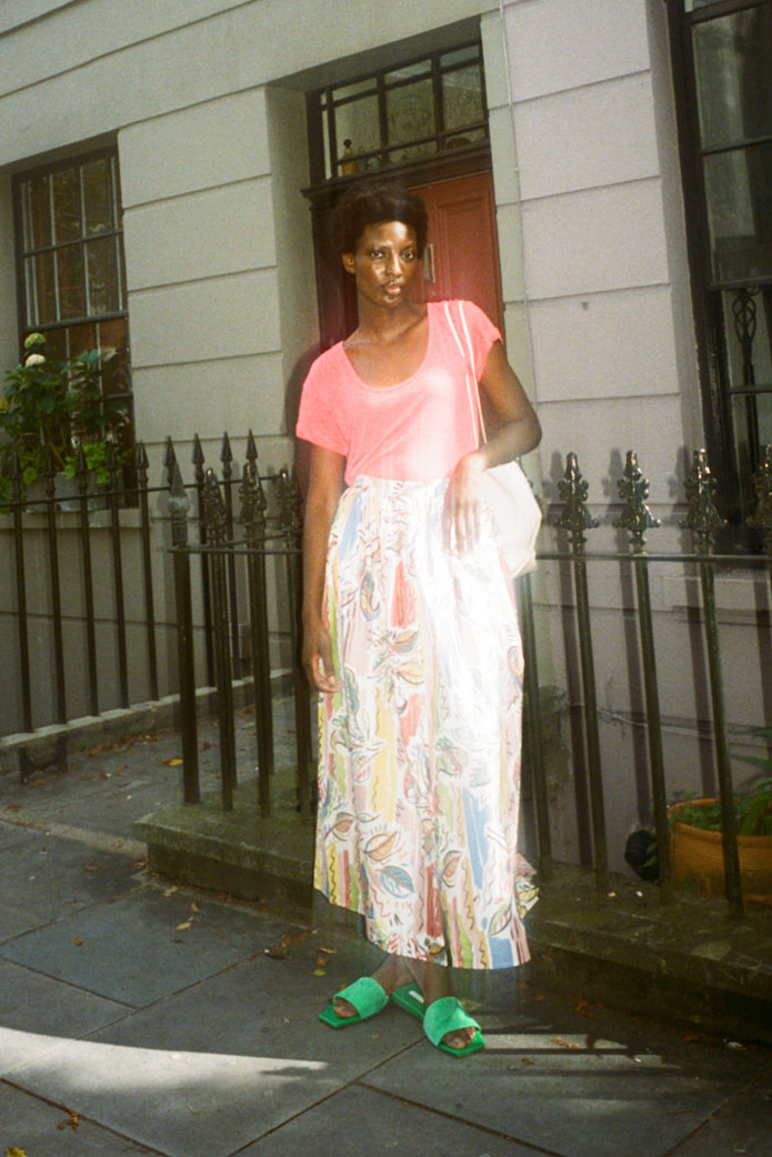 Isaac Skirt - Printed Paisley