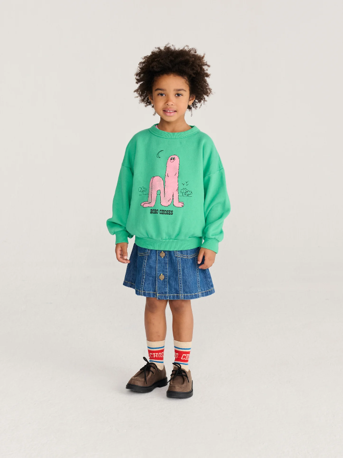 Long Puff Sweatshirt