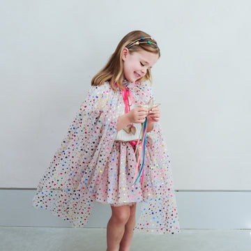 Celestial Rainbow Long Capel