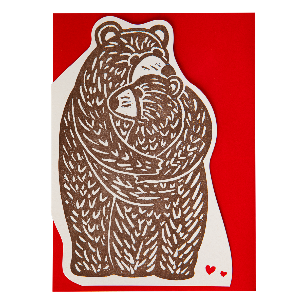 Bear Hug | Cut-Out - Greeting Card