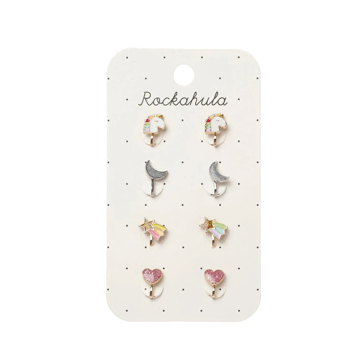 Unicorn Clip On Earrings