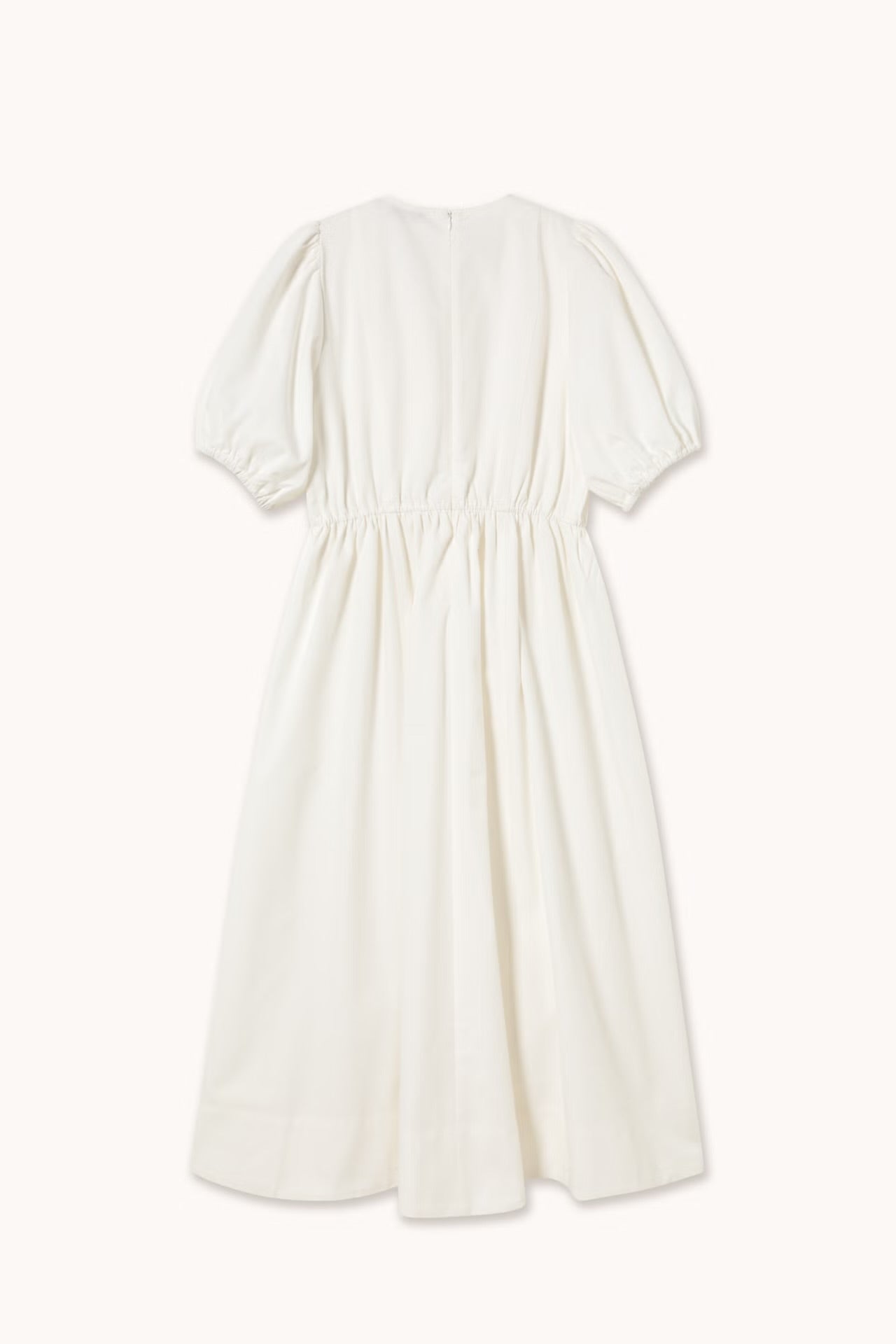 Puff Sleeve Midi Dress