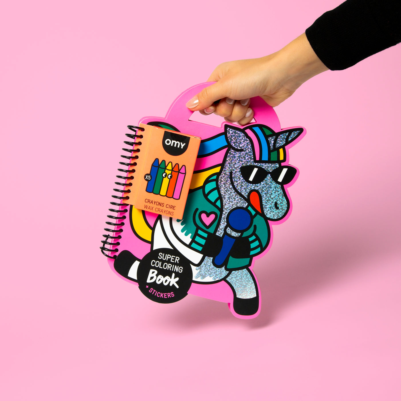 Super Colouring Book & Stickers - Lilly