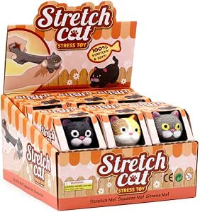 Stretch Cat Stress Toy