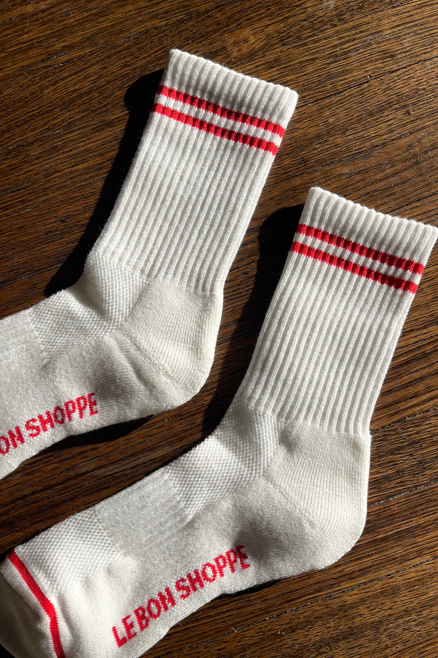 Boyfriend Sock - Clean White