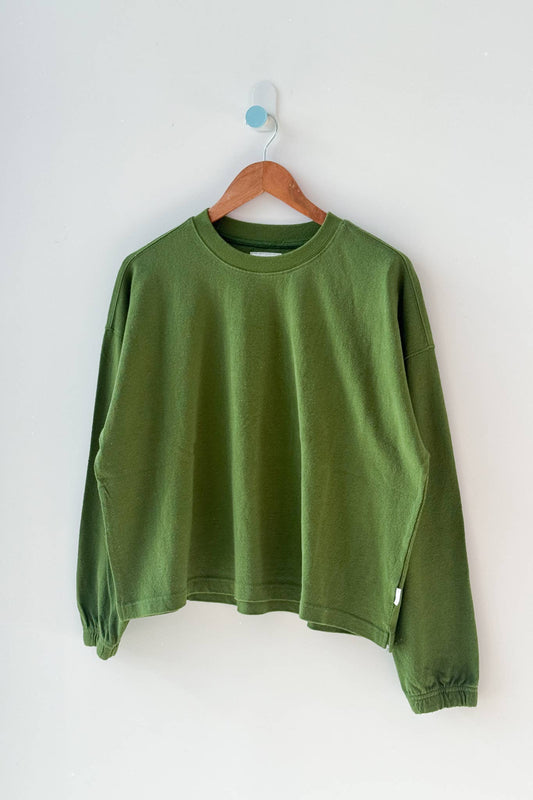Naturelle Tee - Collard Green