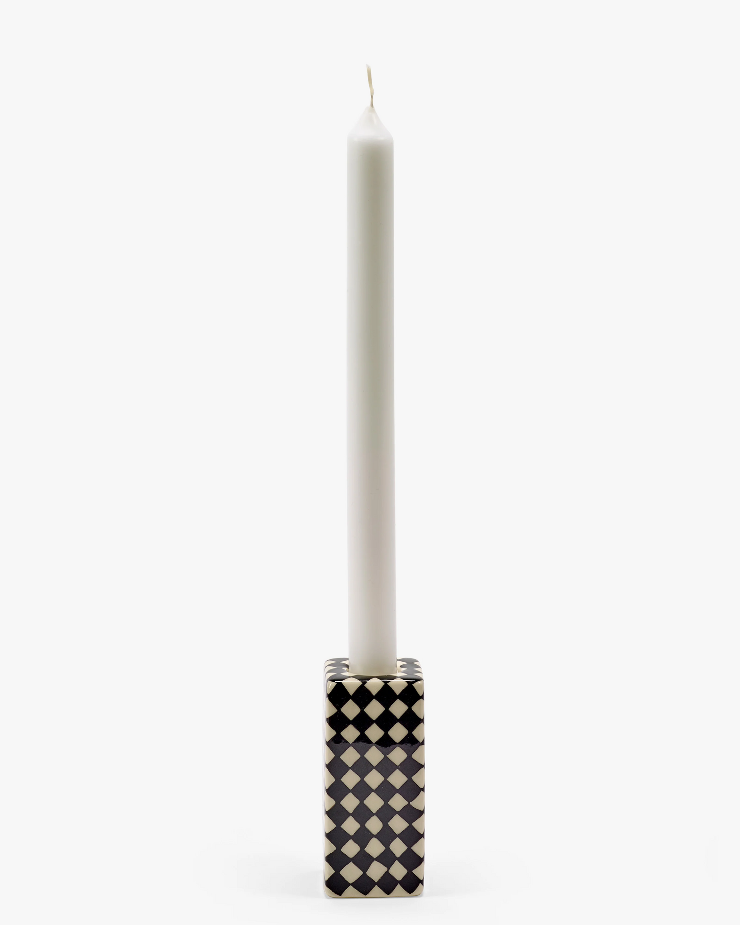 Candle Holder No.1 - Black/White