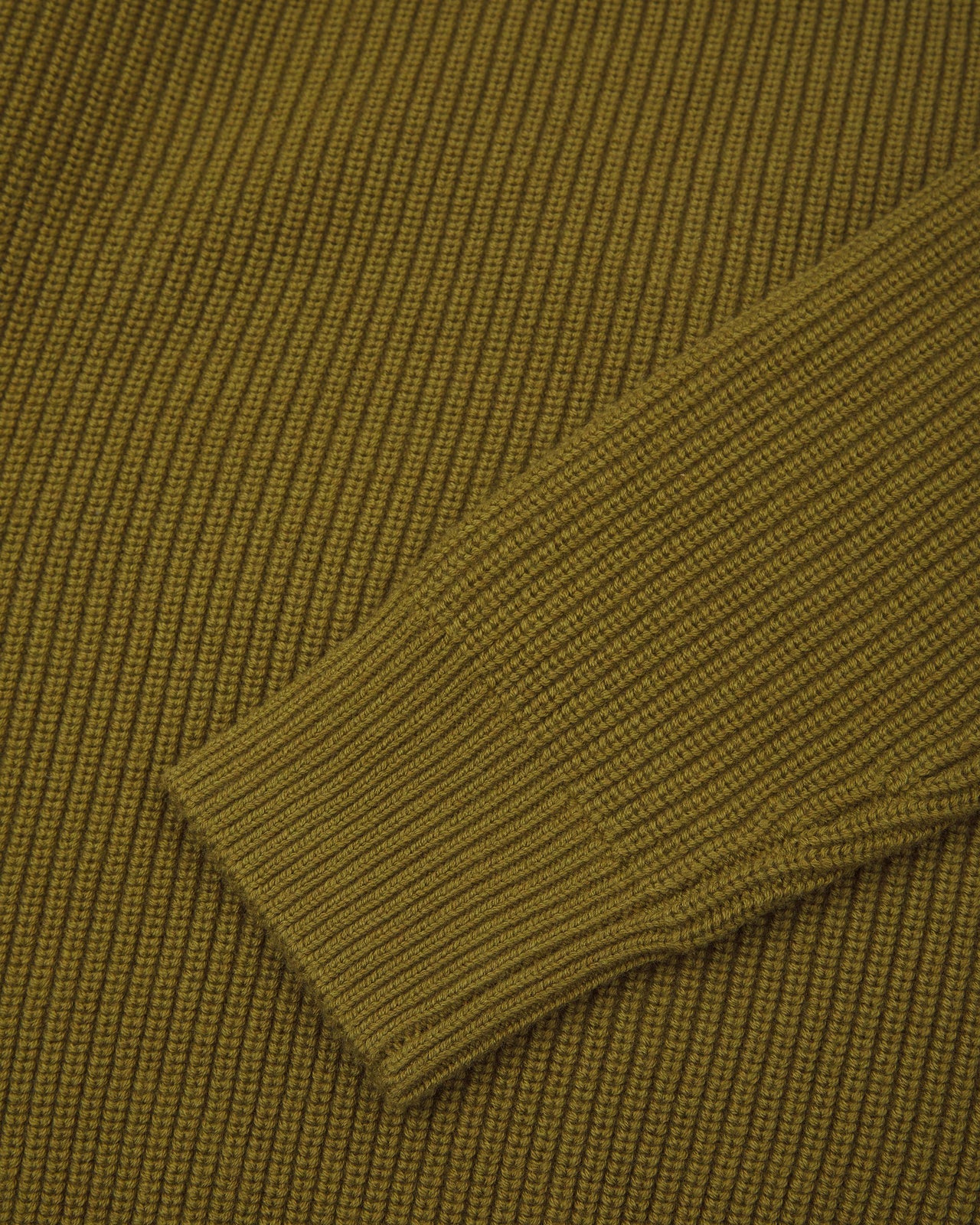 Crew Knit Jumper - Woodland Green