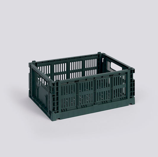 HAY Colour Crate Medium - Dark Green
