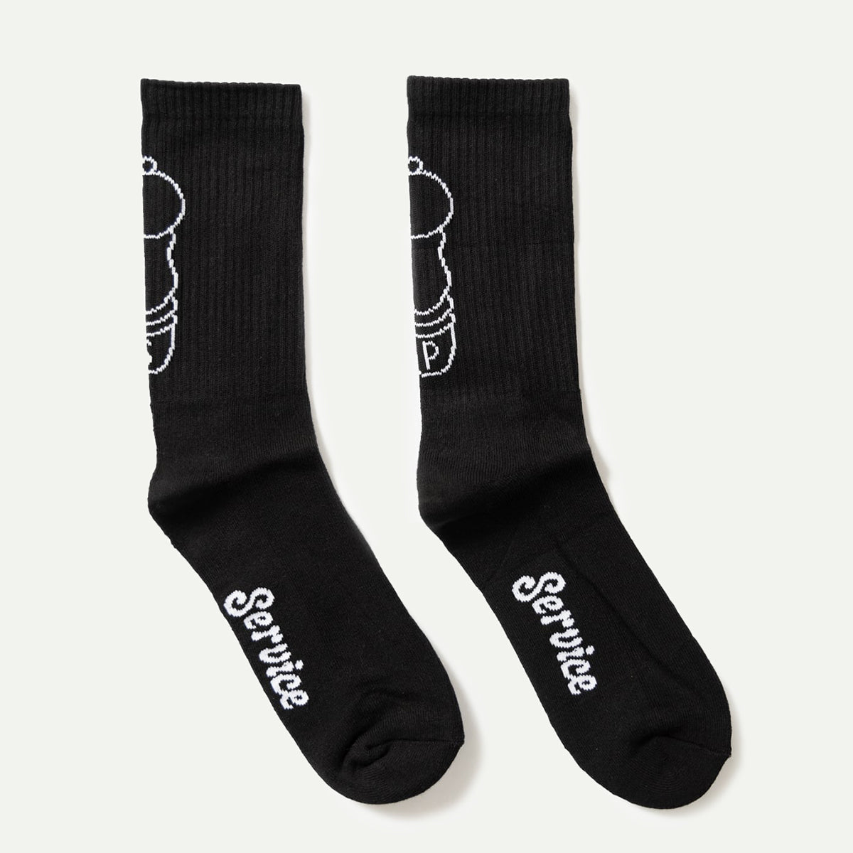 Salt & Pepper Socks - Black