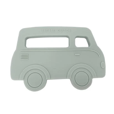 Silicone Teething Ring - Bus
