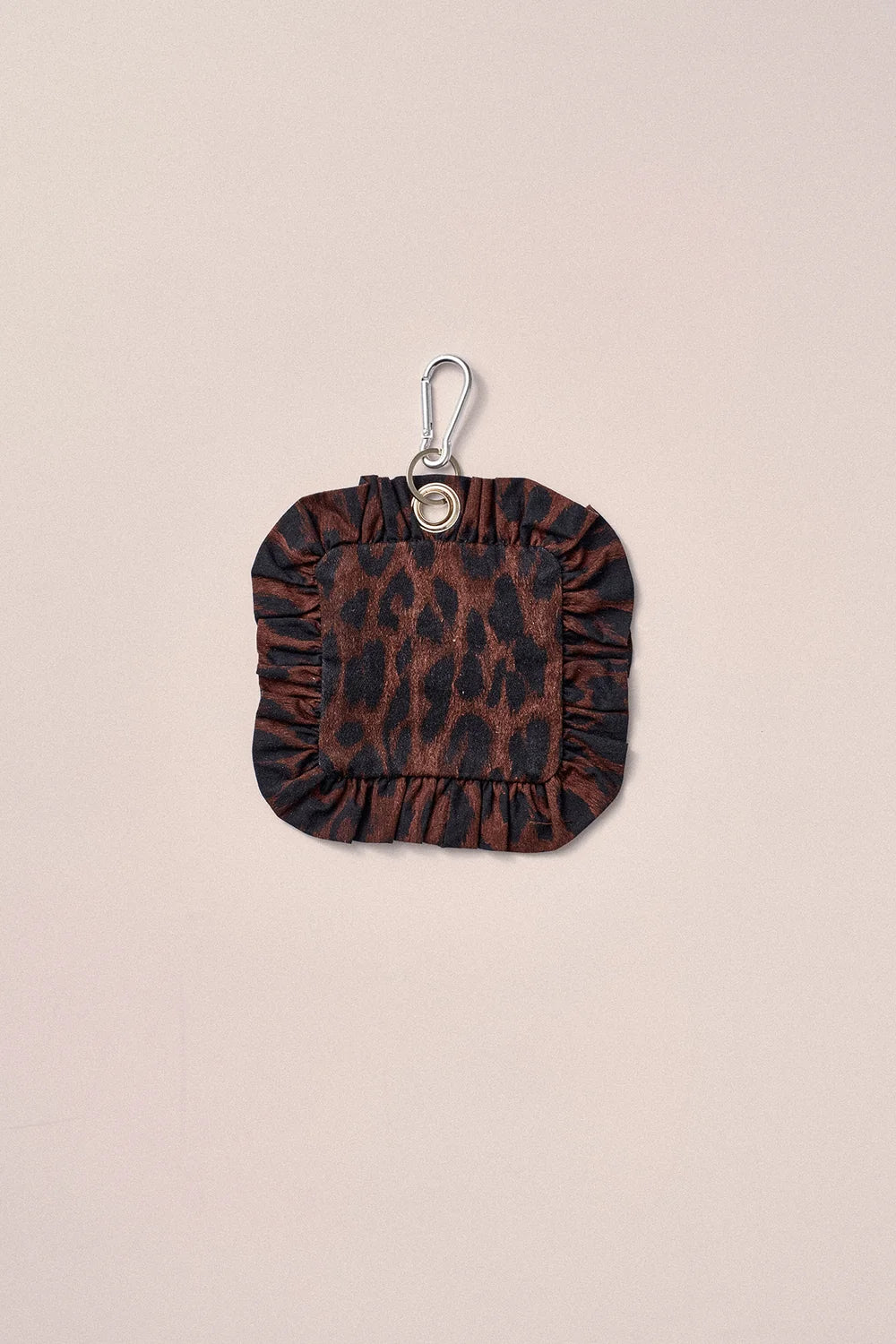 Poo Bag Cover - Dark Leopard