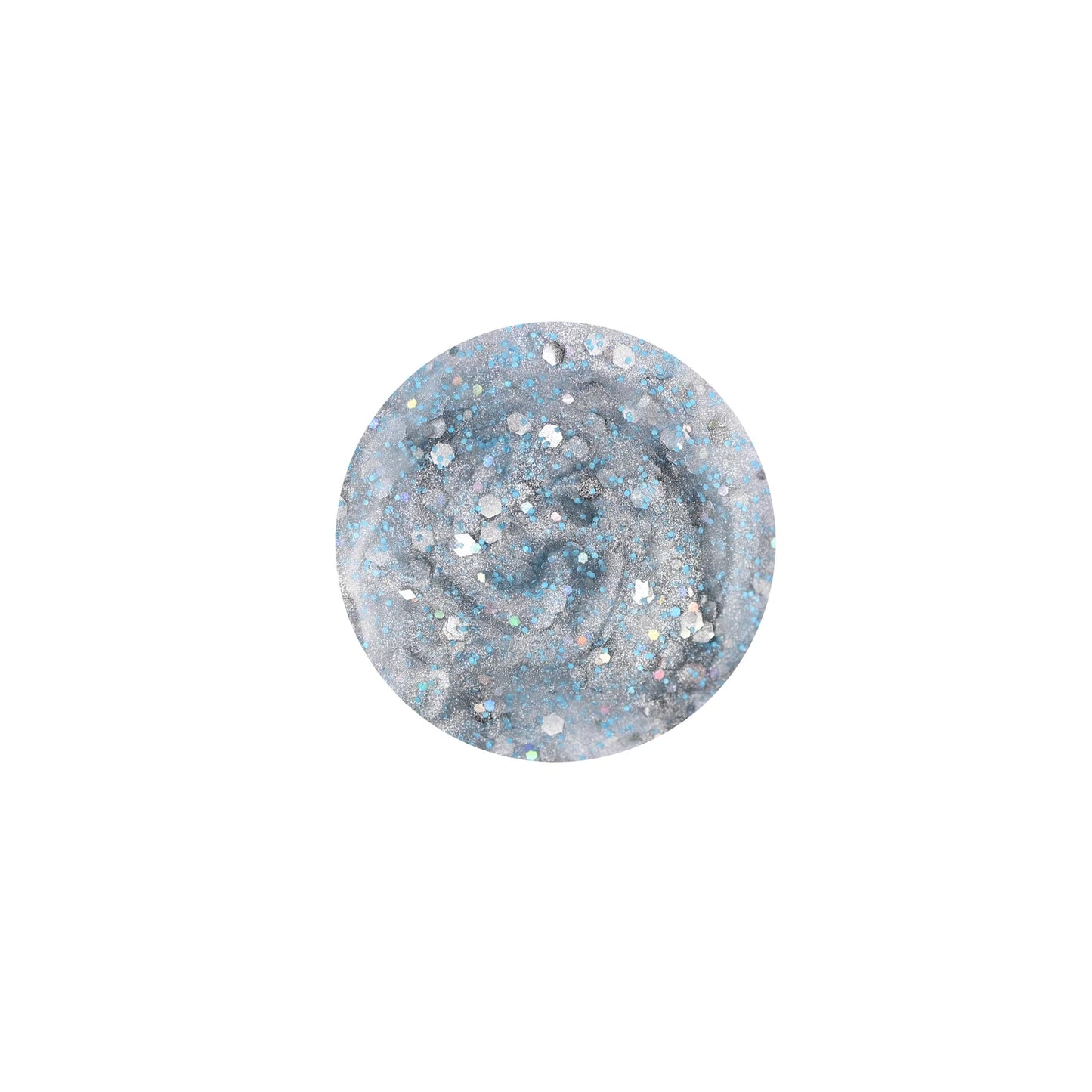 Nailmatic Polish Luna Blue Sparkling