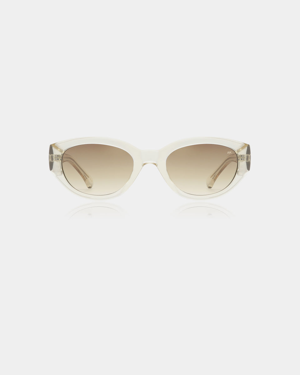 Winnie Sunglasses - Ecru Transparent