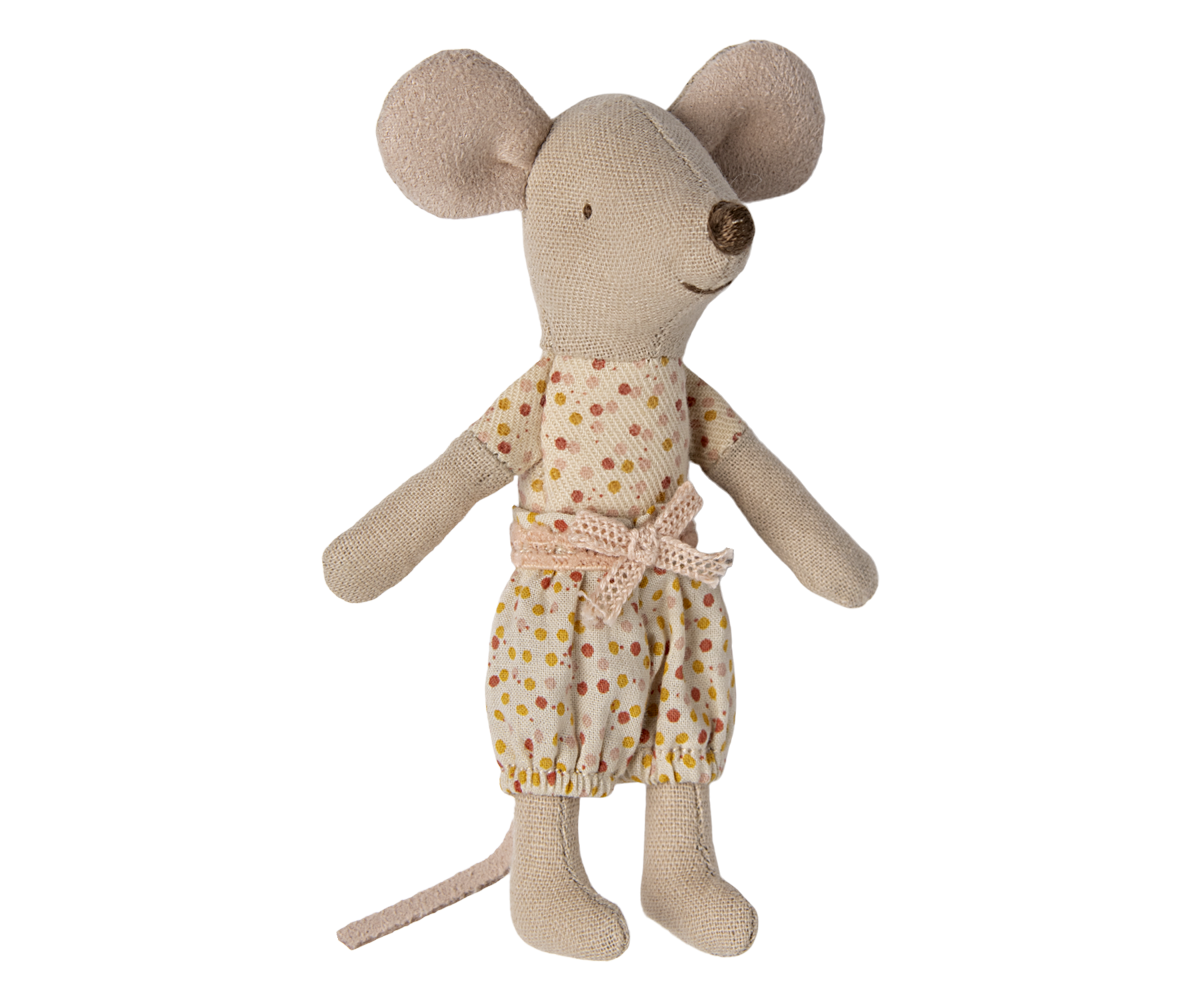 Little Sister Mouse In Matchbox