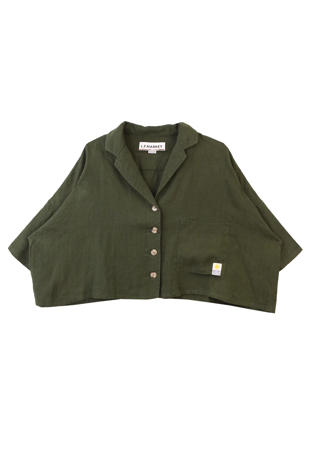 Maxim Linen Shirt - Khaki