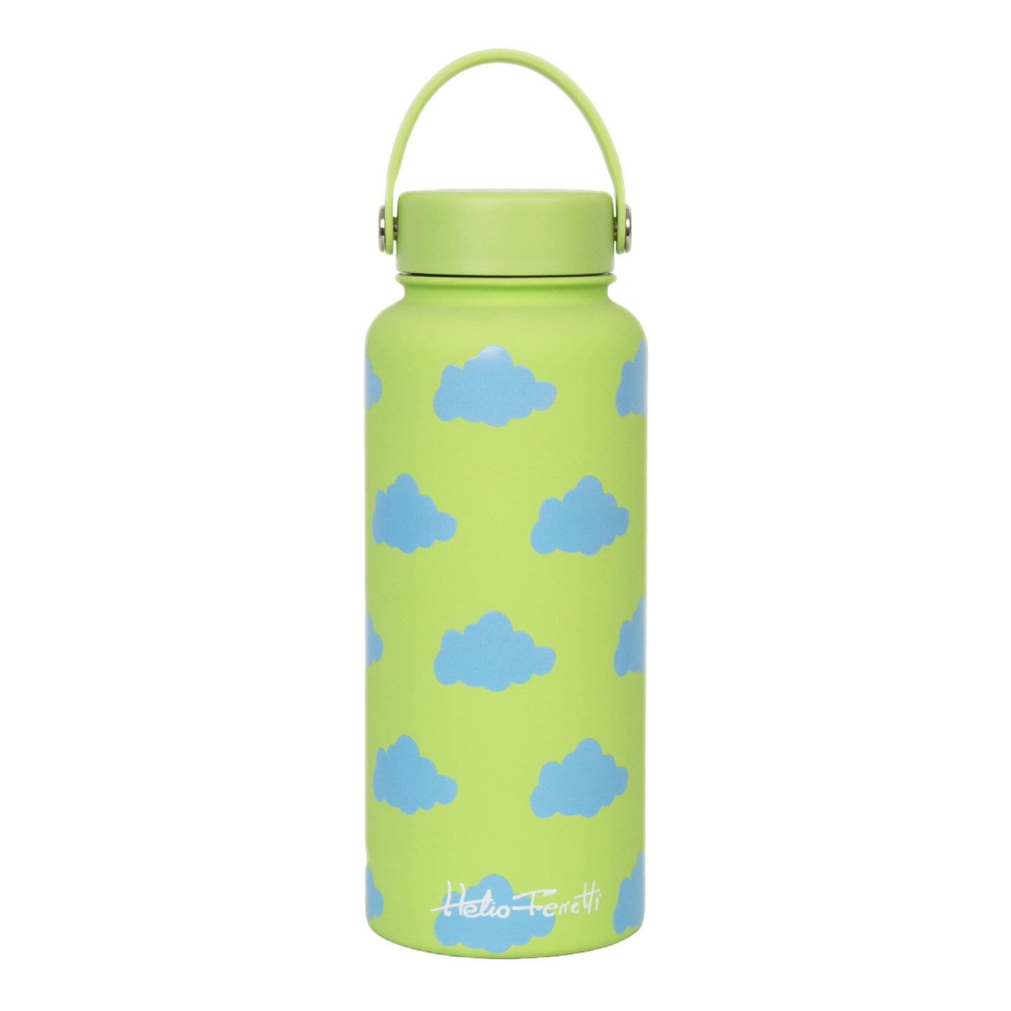 Helio Ferretti On The Go Bottle - Clouds - 1L: Light Blue