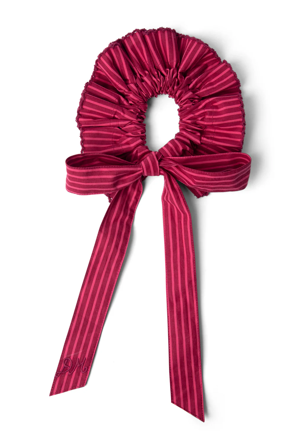Garter Bun Wrap - Red Stripe