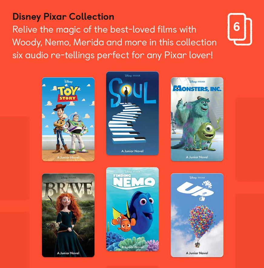 Yoto Card Pack - Pixar Collection