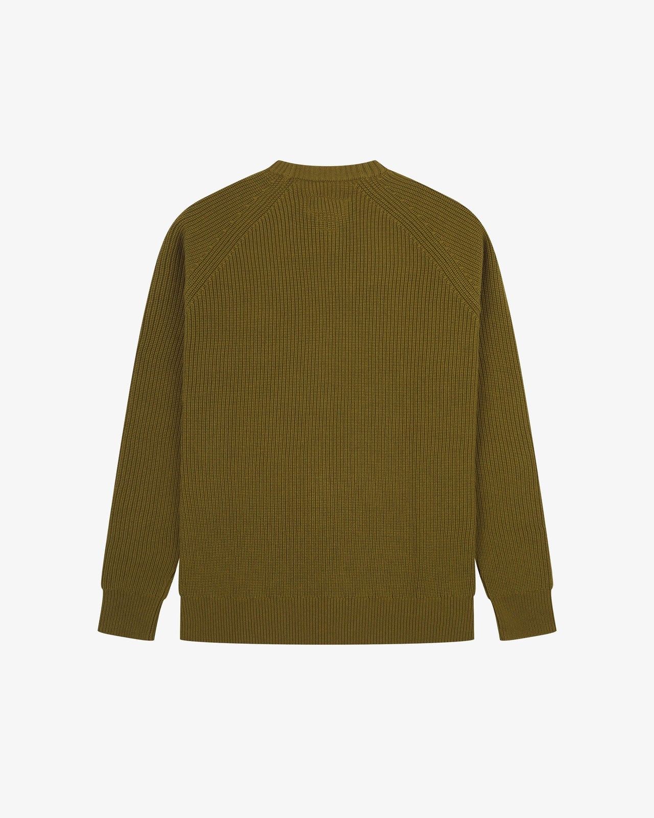 Crew Knit Jumper - Woodland Green