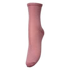 Dina Solid Glittersock - Wistful Mauve