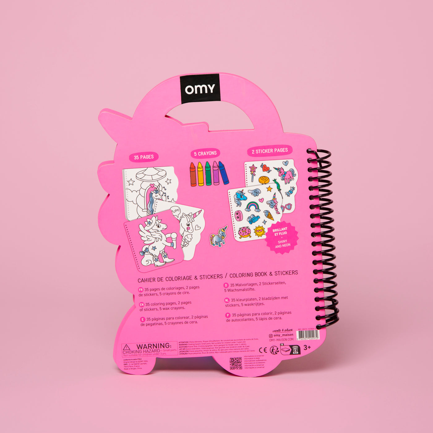 Super Colouring Book & Stickers - Lilly
