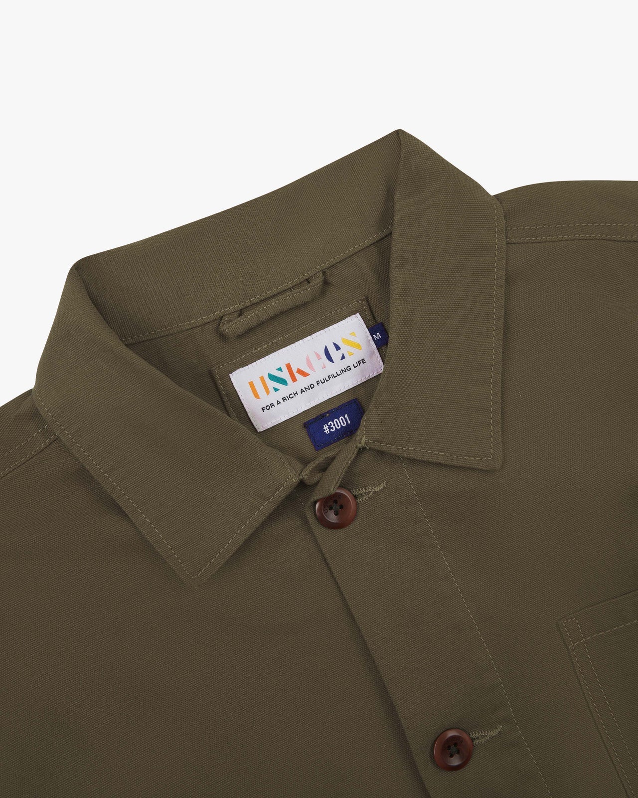 Buttoned Overshirt - Dark Taupe