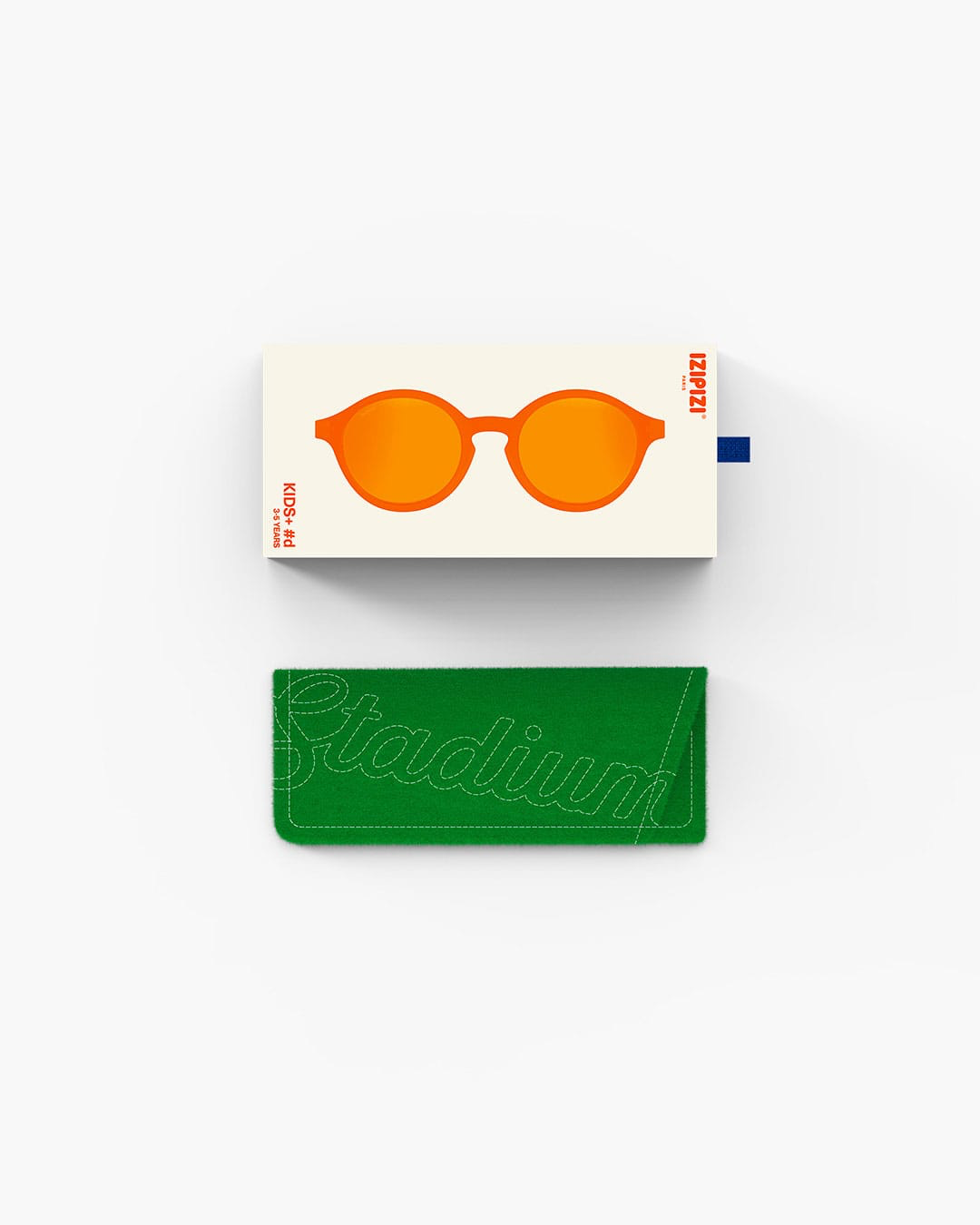 Sun Kids+ #D Sunglasses - Smash Orange