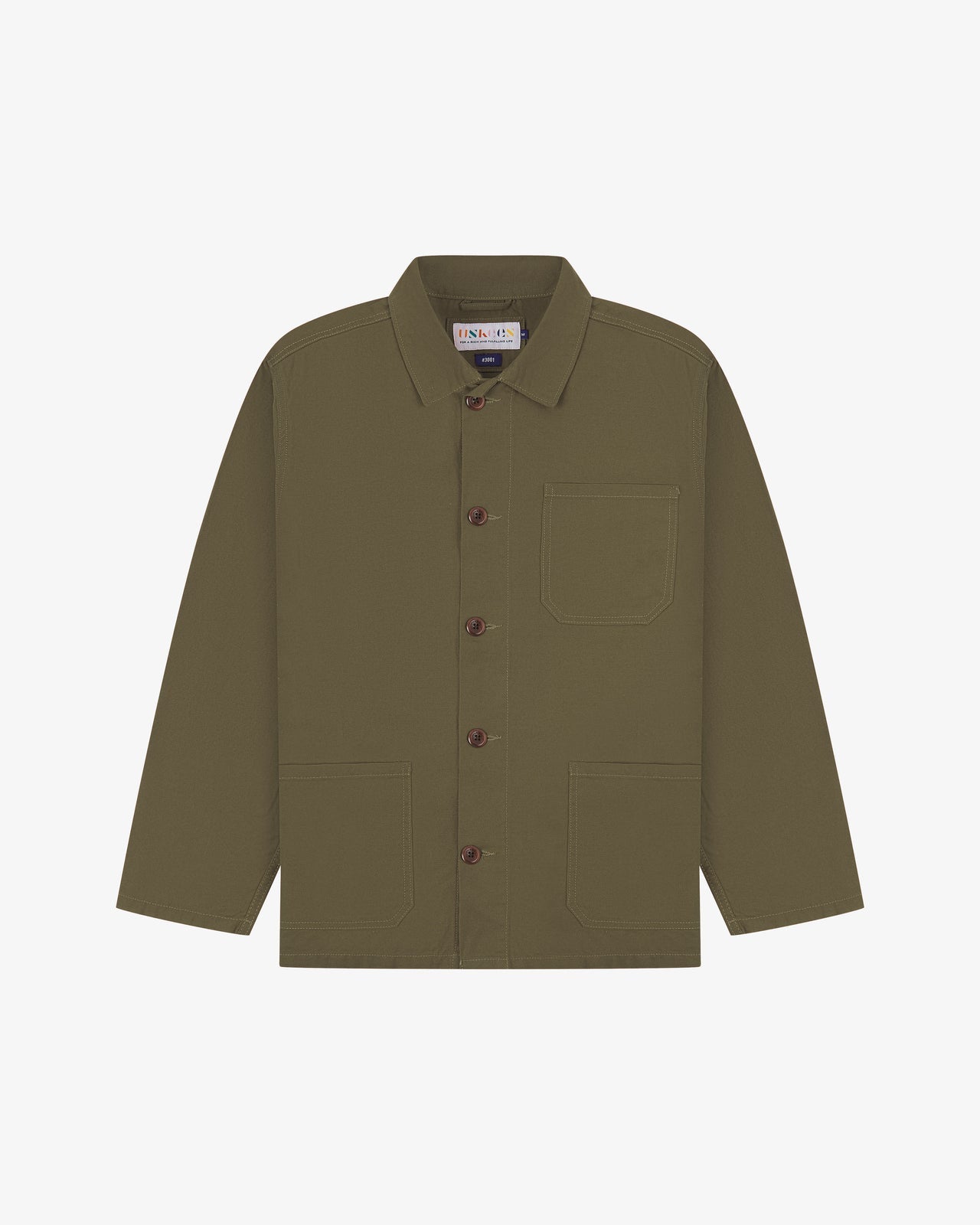 Buttoned Overshirt - Dark Taupe