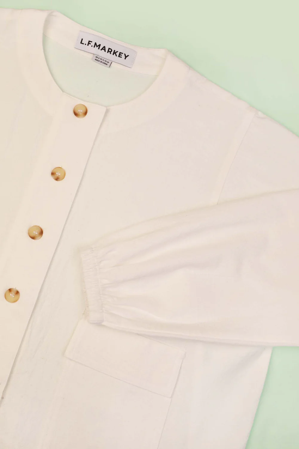 Noel Top - White