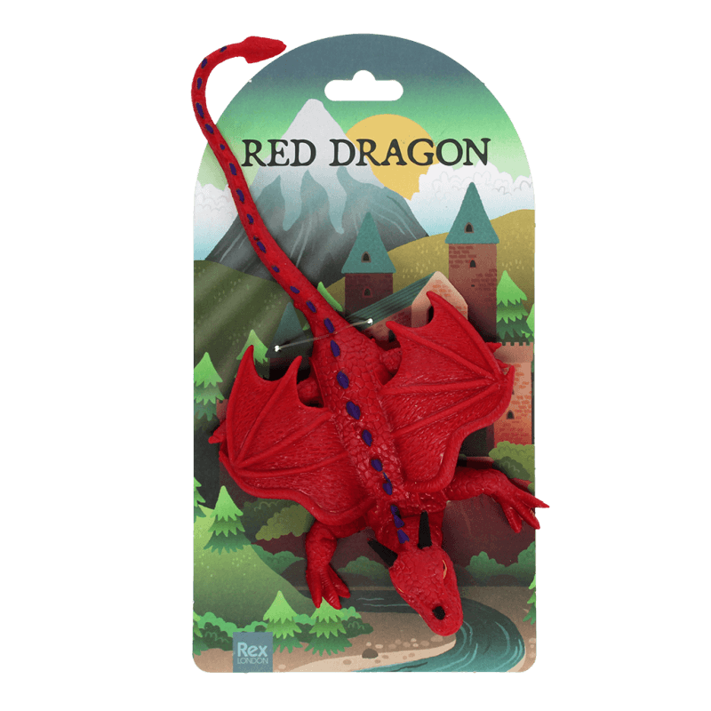 Squishy Toy - Red Dragon