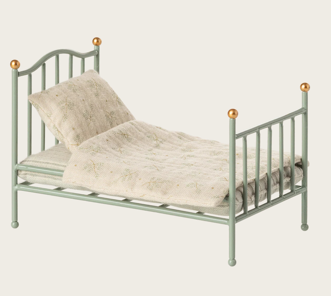 Vintage Single Bed - Mint