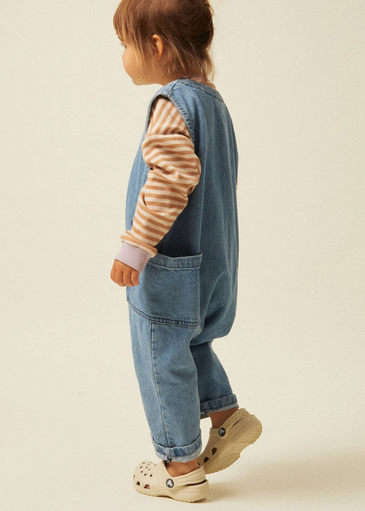 Wren Sleeveless Denim Overall