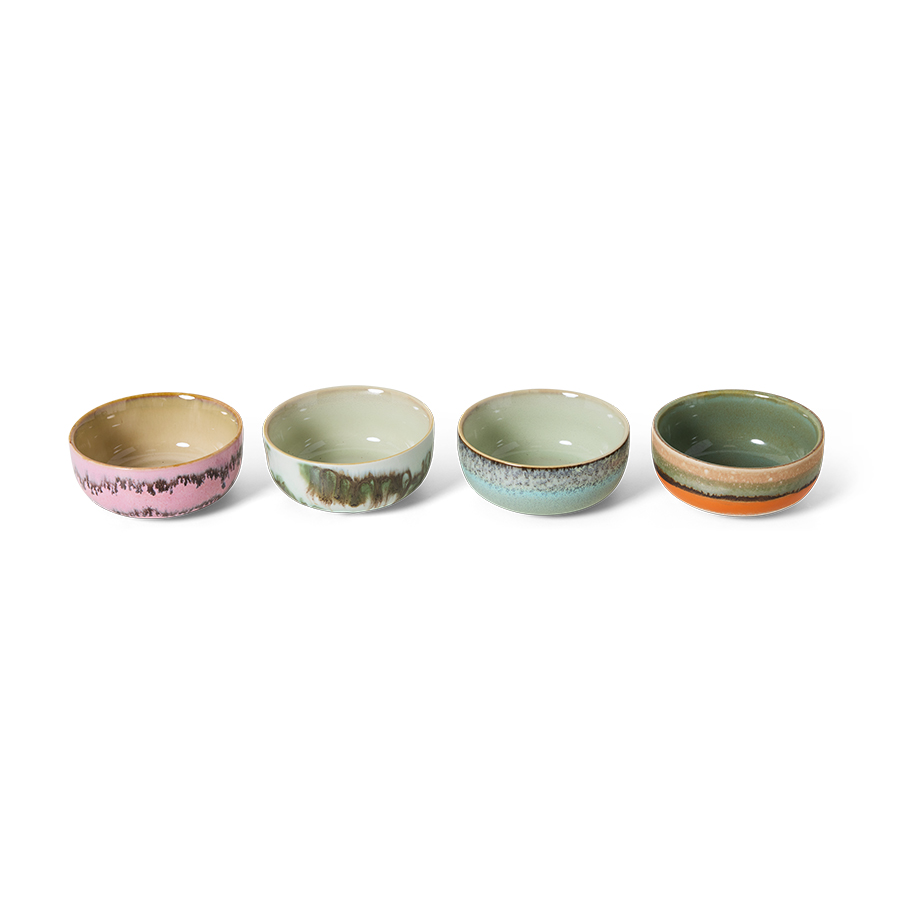 70’s Tapas Bowls - Renaissance Set of 4