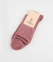 Dina Solid Glittersock - Wistful Mauve