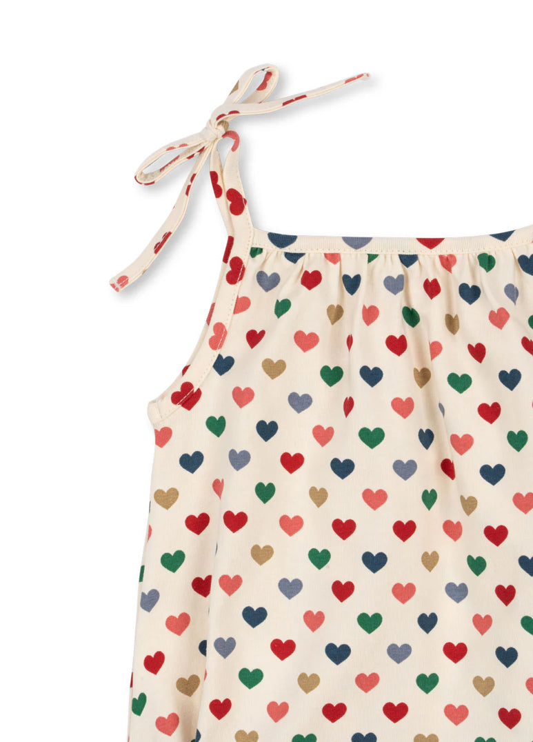 Basic Strap Romper - Coeur Colouré