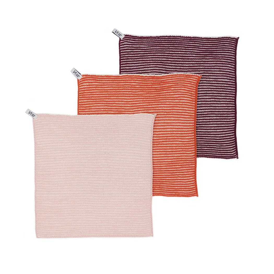 Sophie Home Reusable Rib Dish Cloths - Orange