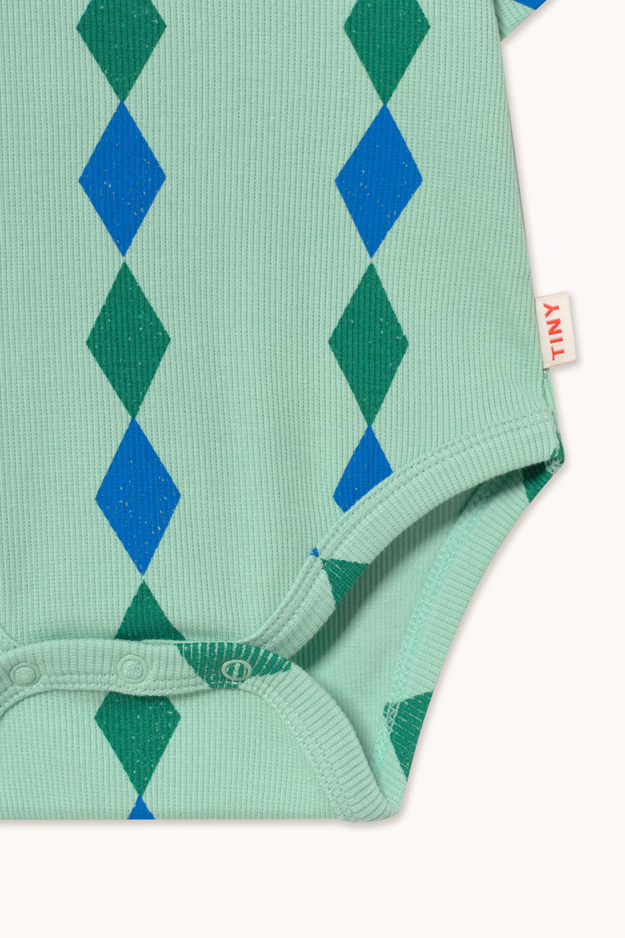 Diamonds Rib Body - Washed Emerald