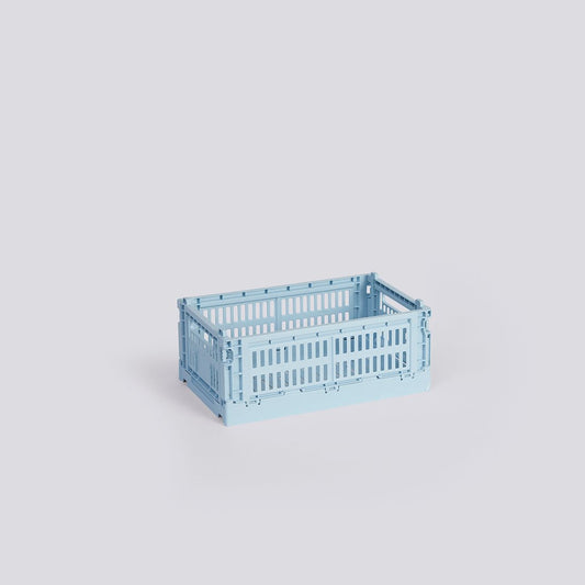 HAY Colour Crate Small - Soft Blue