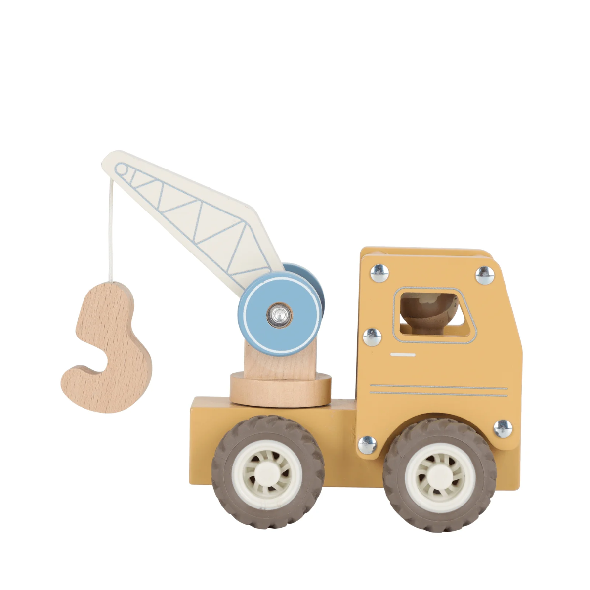 Little Dutch Wooden Crane and Peg Doll