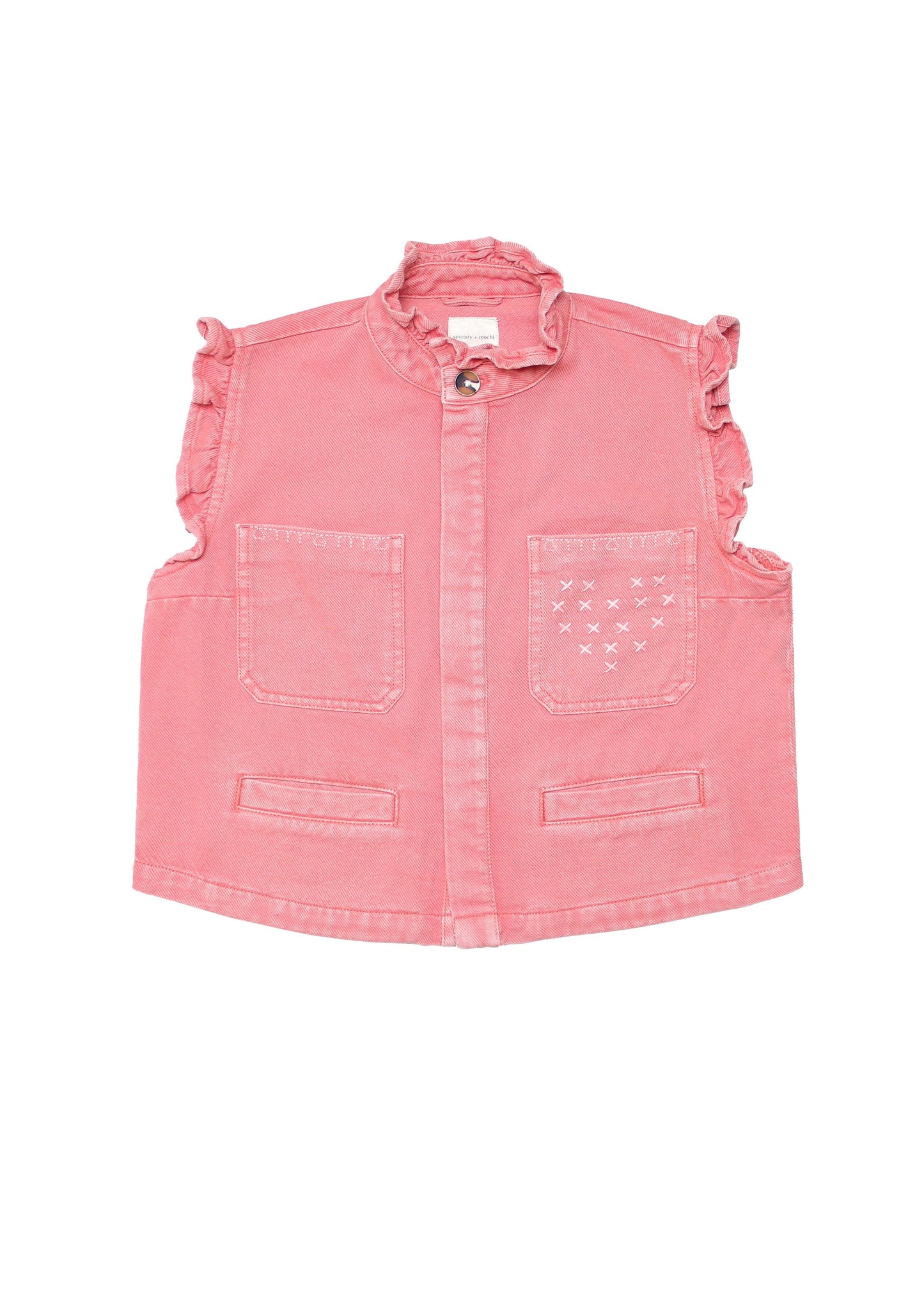 Dear Pablo Waistcoat - Mineral Red