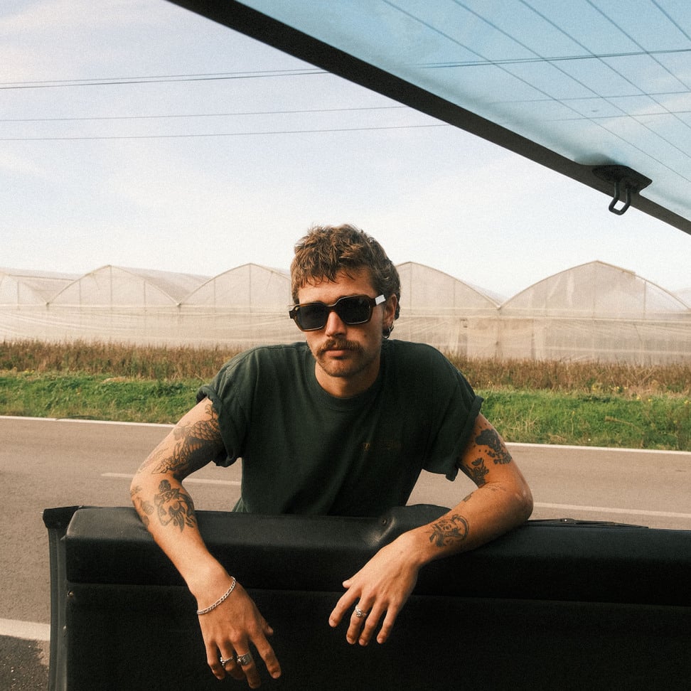 The AK Sunglasses - Moss Green / Black