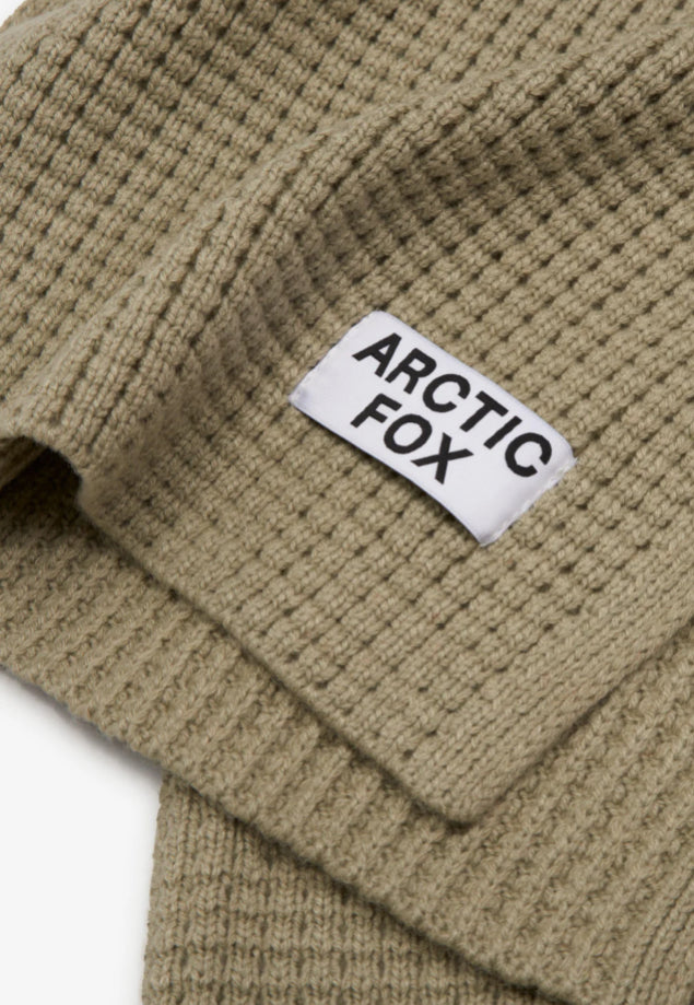 The Recycled Bottle Hooded Scarf - Arctic Grey