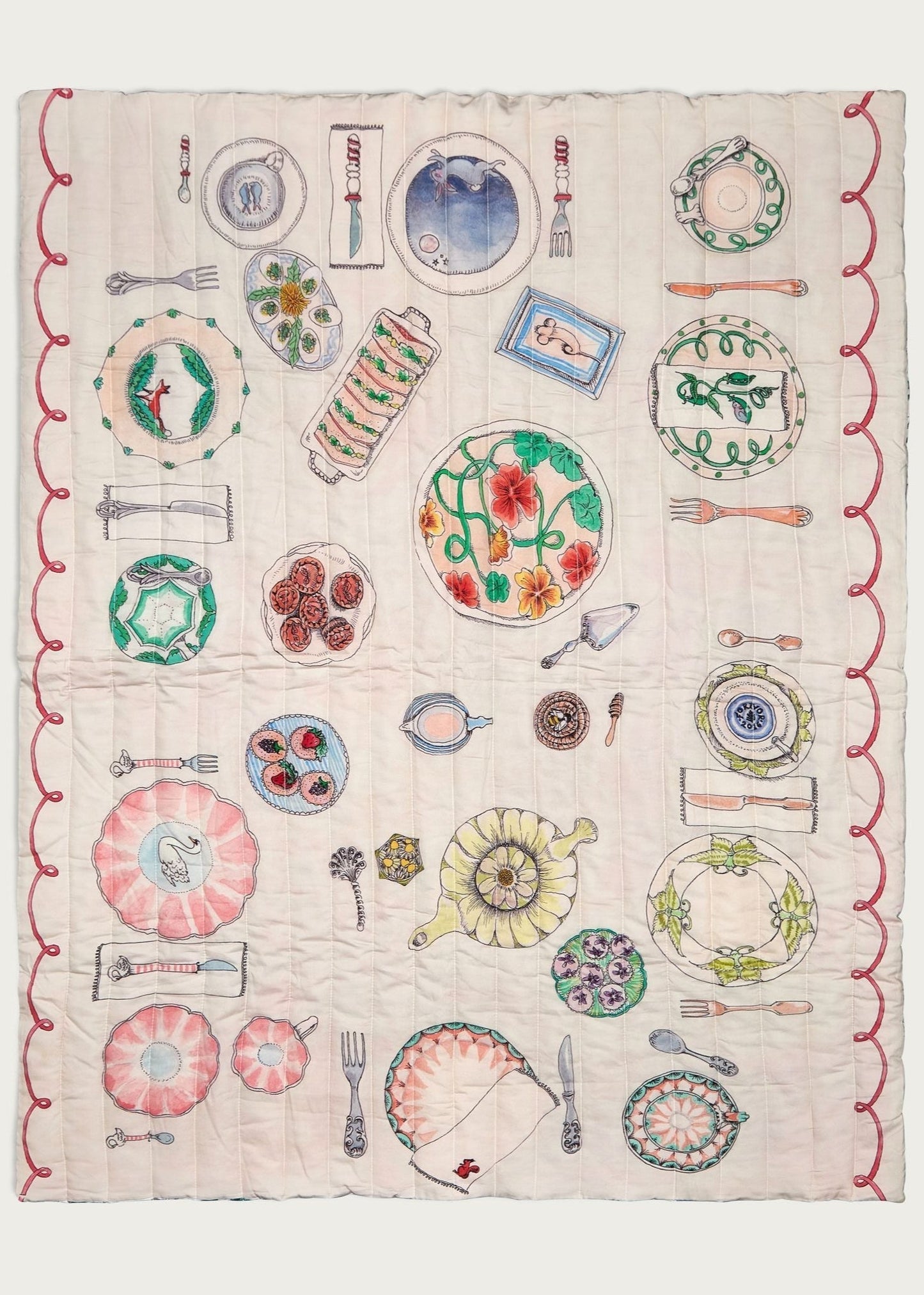 Once Upon a Feast Quilted Blanket