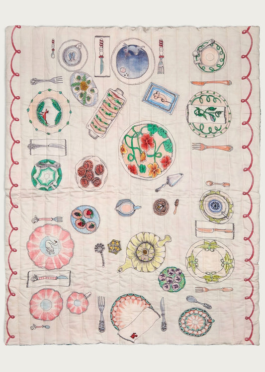 Once Upon a Feast Quilted Blanket