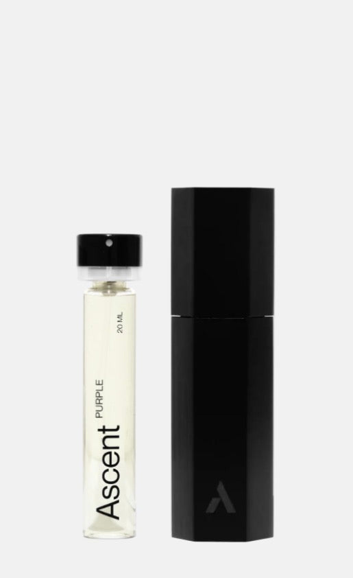 Ascent Refillable Perfume Starter Pack - Black / Purple