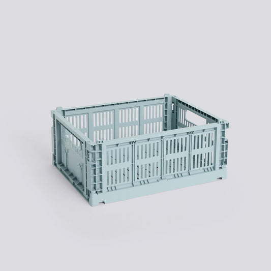 HAY Colour Crate Medium - Dusty Blue