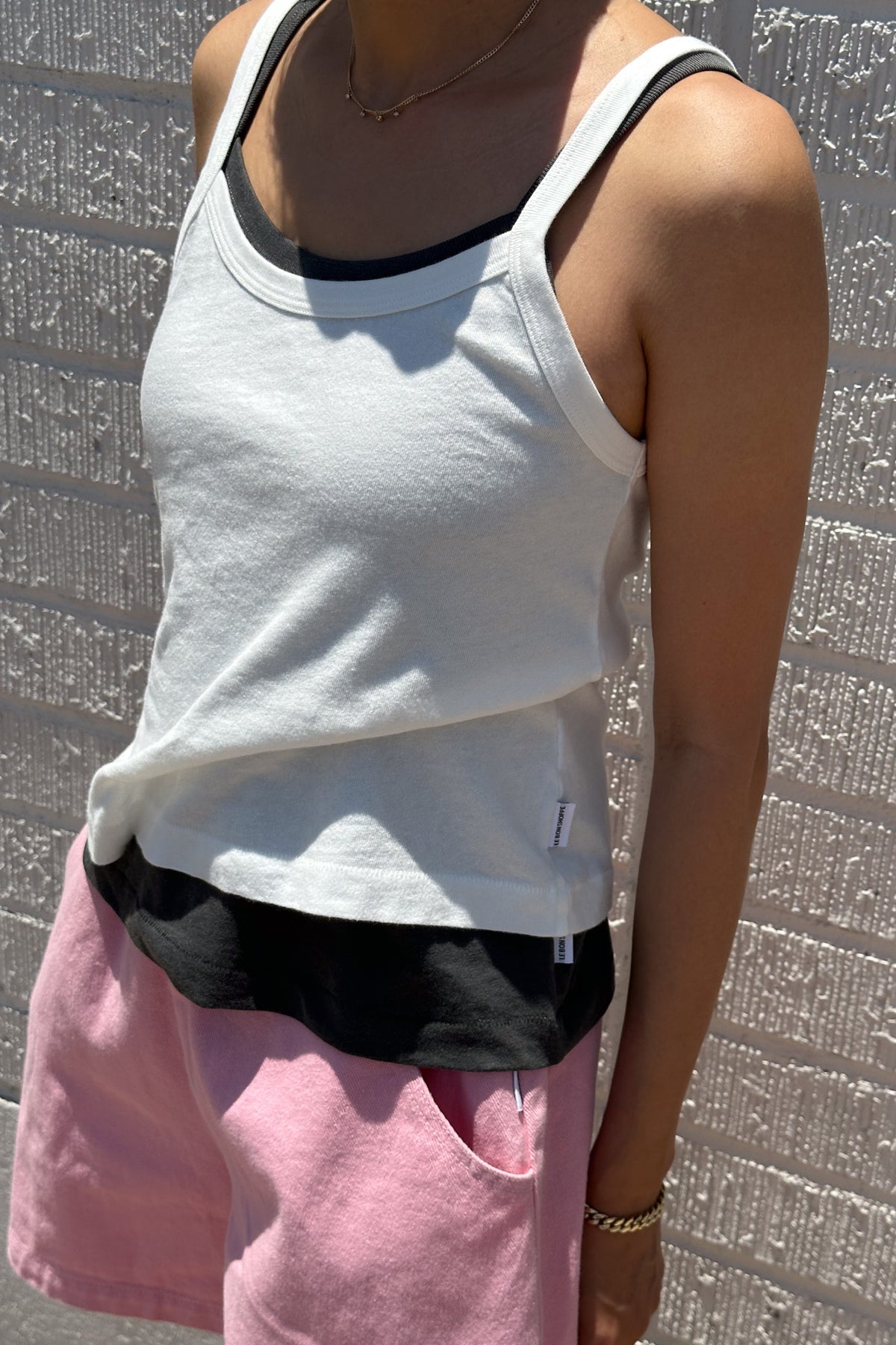 Dana Organic Cotton Cami - Vintage White