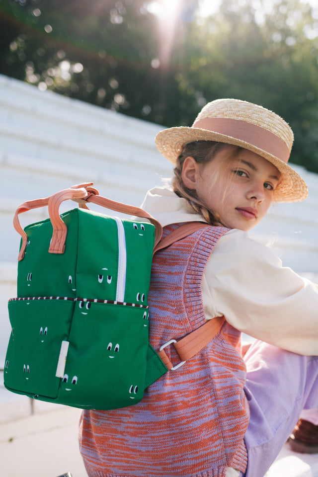 Backpack Small Better Together Special Edition - Eyes, Golf Green