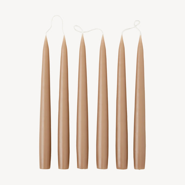 Taper Candle 25cm - Cappuccino